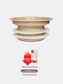 Silicone Toilet Seat Gasket, Toilet Pipe Sealing Ring, Toilet Base Sealing Ring, Bowl Sealing Ring, Bathroom Toilet Sealing Gasket, Toilet Sealing Flange, Toilet Base Sealing Ring Bathroom Accessories Bathroom Tools