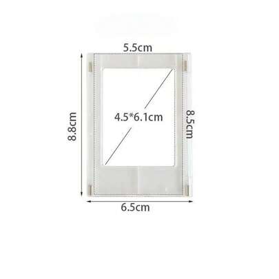 Ins Style Photo Paper Fridge Magnet, Hollow Couple Decor For Bedroom