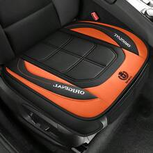 Single Car Front Seat Cover, Durable PU Leather With Storage Pocket, All-Season Fit For Most Cars, SUVs, Trucks - Snug Protection