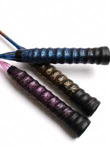 Badminton Racket Overgrip, Durable Printed Non-Slip Sweatband Handle Wrap