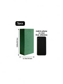 20pcs/10pcs/5pcs/4pcs/2pcs 6.5 Inch/4 Inch*4.7 Inch/4 Inch*3.1 Inch/4 Inch Round Floral Foam, Green Dry & Wet Floral Foam Blocks, Suitable For Weddings, Artificial Walkways, Party Decorations, Fresh Flower Arrangements, Room Decor - Multicolor - View 19