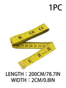 1PC/5PCS Double-Scale Soft Measuring Tape, Sewing-Specific Tape Measure Suitable For Measuring Body Length, Arm Circumference, Chest Circumference, Used For Scientific Weight Loss And Cutting Clothing Sizes, Acrylic Soft Tape Measure