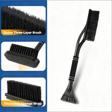 2 In 1 Detachable Car Snow Removal Brush With Ice Shovel, Winter Snow Removal Shovel Car Snow Removal And Defrosting Tool Car Snow Plow Brush Snow Wiper Ice Shovel Car Use,Garden Tools
