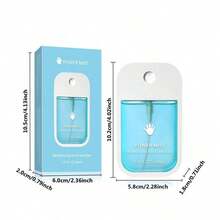 6pcs/3pcs/1pc 45ml Various Scents Of Water-Free Hand Sanitizer, Hyaluronic Acid Spray Hand Sanitizer Fragrance Spray Sand Sanitizer, Portable Travel Hand Sanitizer Two Printing Appearances Will Be Shipped Randomly. - 彩色 - 查看 12
