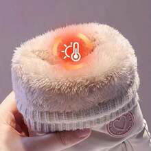 1 Pair Women's Professional Ski Gloves - Thick Fleece Windproof Cold-Proof Outdoor Skiing Warm Gloves, Bicycle Riding Anti-Cold Gloves, Non-Slip Palm, Touchscreen Compatible - 彩色 - 查看 7