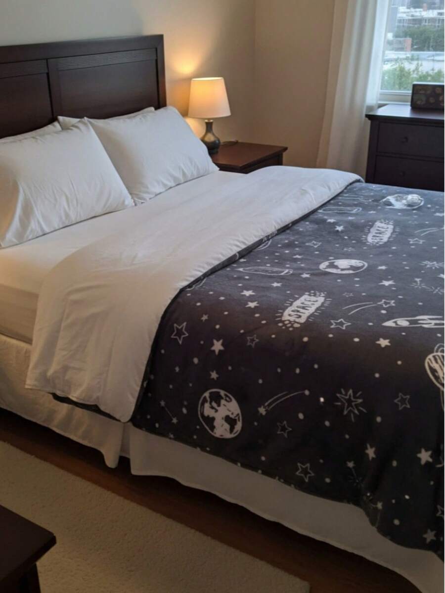 Comforters - Royal Blue - View 1