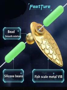 一套5件装德州钓组钓鱼套装，适用于鲈鱼垂钓，包含卡罗莱纳钓组、钓具、鱼钩、鲤鱼钓组、毛钩钓组、预制鲱鱼饵、铅坠（3.5克、5克、7克、10克）。 - 彩色 - 查看 5