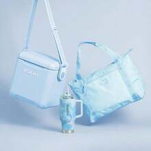 Tag-Along Too - Hielera Estilo Picnic de 10.4 litros con Correa, Verde Azulado(Azul polvoriento) - Multicolor - Ver 7