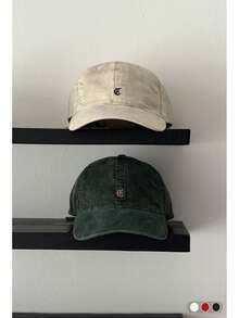 Jesienno-zimowa, nowa amerykańska retro czapka bejsbolówka z postarzanego sztruksu, wysokiej jakości miękka czapka typu snapback dla mężczyzn i kobiet - Zniszczona czapka bejsbolówka z kordu - Zobacz 13