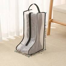 1pc Shoe Storage Bag With Handle - Durable Polyester, Suitable For Boots And Casual Outdoor