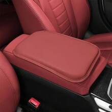 Upgraded Dual Side Storage Car Center Console Cover, 12.4*7.48in, Dual Pocket/No Pocket Styles, Super Soft Microfiber PU Leather Car Armrest Pad, Universal Car Armrest Storage Box, Suitable For Cars, RVs, Most Vehicles Interior Accessories - one-size - View 28