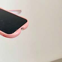 Funny Phone Pink 3d Heart Teddy Bear Designed Phone Compatible With Kawaii Waterproof Shockproof Anti-Fall Scratch Resistant - Hồng - Xem 9