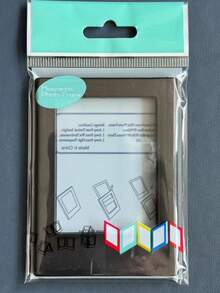 1pc/6pcs Magnetic Instant Photo Frame, Magnetic Combination Display Stand, 3-Inch Magnetic Adsorption Frame Can Be Attached To Metal Surfaces