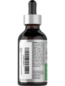 Horbäach Mullein Leaf Extract Drops - Alcohol Free Liquid Tincture (2 Fl Oz) | Vegetarian, Non-GMO & Gluten Free Herbal Supplement - 1瓶 - 查看 3