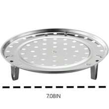 1/3pcs LDQ Stainless Steel Steamer Rack - Rust-Proof For Home Storage Pots, Multi-Layer Round Steamer Insert With Can Holder Accessory, Perfect For Home Kitchen Use, Kitchen Helper[Please Remove The Anti-Scratch Film Before Use, If It Cannot Be Removed, Please Use Hot Water To Soak] - Multicolor - View 13