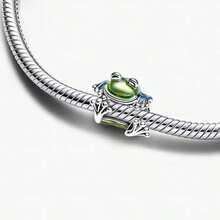 Climbing Frog Charm Fit Women Bracelet Necklaces Fashion Gifts 925 Sterling Silver DIY Jewelry(Climbing Frog Charm 1001) - Multicolor - Ver 3