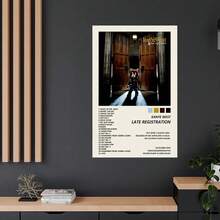 Framed Kanyee West Late Registration Music Album Cover Canvas Wall Art . Great Idea For New Year, Thanksgiving Day, Christmas, Perfect Art For Room Decor, Kitchen Decor, Living Room Painting, Halloween Decor, Bathroom Decor, Home Decor, Wall Decor And Bedroom Decor. - Framed - 查看 2