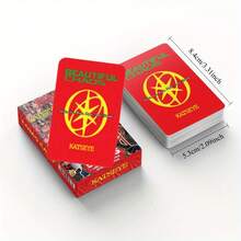 92pcs KATSEYE LOMO Trading Cards - Non-Sports Card Holder | BEAUTIFULCHAOS Photo Album Collection, Laser Cut Photo Cards - Suitable For Fans, Birthday Gifts, Scrapbooking | Fan Merchandise, Music Lovers - Multicolor - View 3