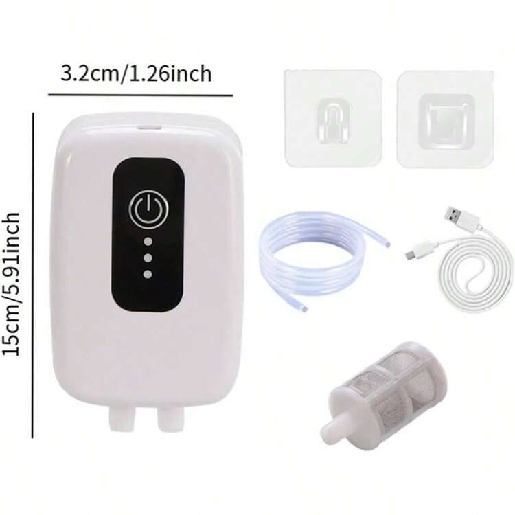 Bomba de Agua Sumergible para riego de jardn, pecera, embotellado, Recargable por, autocebante. - inicial - Añade 6