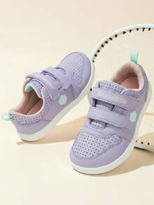 Kids' Casual Shoes, Wide Toe Box, Lightweight & Comfortable, Suitable For Boys & Girls Daily Casual And Outdoor Sports, All Season - Mauve Purple - View 9