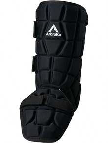 Protector de pies de bateo, protector de piernas con correas ajustables para béisbol, sóftbol, adultos y jóvenes - Adulto - Ver 6