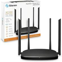 STEREN Repetidor/Router Wi-Fi, 2,4 GHz y 5 GHz (B/G/N/A/AC), hasta 30 m de Cobertura - 1 - Ver 7