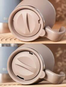 Double Wall Stainless Steel Vacuum Insulated Coffee Mug With Lid, Suitable For Hot And Cold Drinks, Home, Outdoor, Camping, Birthday, Holiday, Thanksgiving, Christmas, Halloween Gifts - Multicolor - View 2