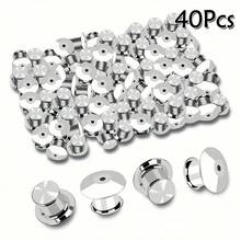 5/10/15/20/30/40/50pcs Locking Needle Backs, Metal Needle Backs For Button, Sewing, DIY Button Badge Needle Backs - Multicolor - View 17