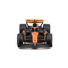 Bburago 1:43  F1 Team MCL38 (Miami GP) (#4 ) - Flat Black/Orange ('24) ('25 Std) - No. 81 - View 8