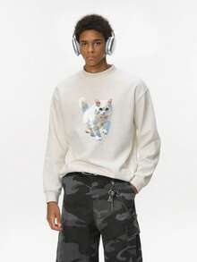 Cute Cat Heat Transfer Vinyl Stickers, Suitable For Men And Women, Washable Decals For DIY Iron-On Patches, Applicable To T-Shirts, Pillows, Jeans, Jackets, Backpacks, Clothing, Hats And Other Shiny Fashion Accessories, Heat Press Patches, Garment Design, Heat Press Appliques, Washable Metallic Stickers - Multicolor - View 3