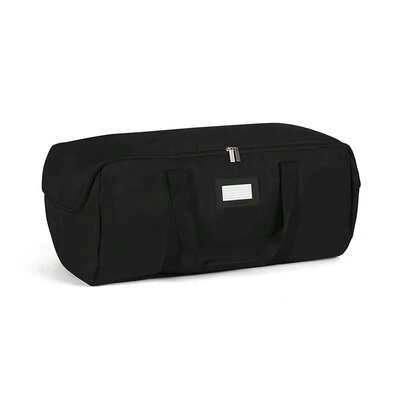 Bolsa de lona Covermates Keepsakes para guirnalda - Poliéster resistente, asas reforzadas, se adapta a guirnaldas de hasta 25 pies de largo dependiendo del grosor - Almacenamiento navideño, Negro, 24Ax16Px11A, Poliéster negro resistente