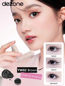 DEZONE 防水眼线印章笔，适合初学者 - YW02 - 查看 2