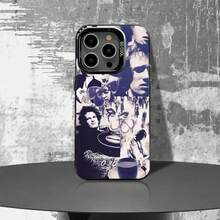Funda para teléfono J Jeff B Buckley para 17 16 15 14 13 12 11 Pro Max Plus E cubierta negra mate a prueba de golpes funda rígida móvil protección total diseño musical accesorios smartphone carcasa - Z7 - Ver 7