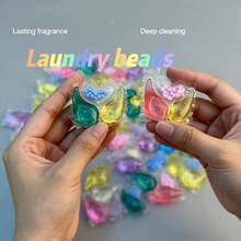 كبسولات مُركزة للغسيل 3 في 1 | صيغة مركزة عالية، رائحة طويلة الأمد | غشاء قابل للذوبان في الماء، تنظيف عميق | منعم الأقمشة وحماية الألوان، عبوة عائلية، غشاء قابل للذوبان في الماء - متعدد الألوان - مشاهدة 6