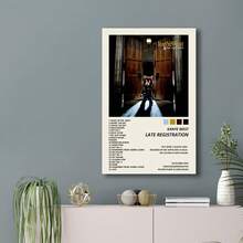 Framed Kanyee West Late Registration Music Album Cover Canvas Wall Art . Great Idea For New Year, Thanksgiving Day, Christmas, Perfect Art For Room Decor, Kitchen Decor, Living Room Painting, Halloween Decor, Bathroom Decor, Home Decor, Wall Decor And Bedroom Decor. - Framed - 查看 5