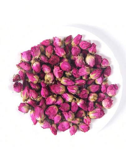 10g /300g Set Of Natural High-Quality Red Rose Buds, Immortal Dried Flowers Decoration, Perfect For Indoor Home And Bedroom Decoration Ornaments, DIY Soap Making, Candle Dried Flower Fragrance Matching, Handicraft Production, Wedding Decoration, Festival Party Decoration, Flowers And Plants