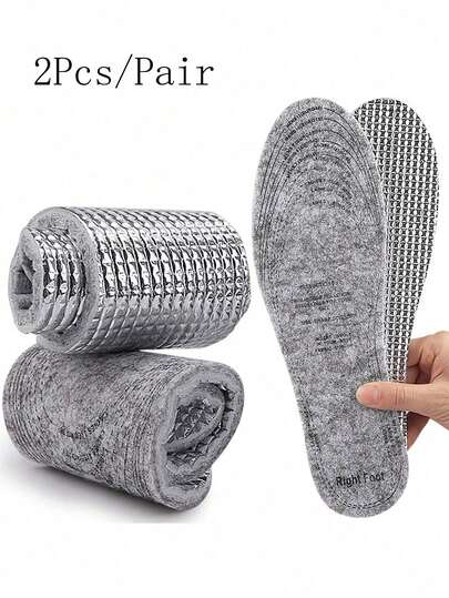2 st/par ultravarma självuppvärmande inläggssulor ultramjuka, klippbara, förtjockade, halkfria, svettabsorberande, luktfria skoskydd perfekta för kalla vintersporter utomhus och vardagskläder för män och kvinnor, finns i alla årstider isolering, galentiner, valp, karneval, festdekorationer, sko, vår-sommarval, brudtärnepresenter, rum, sovrumsinredning, sovrumsinredning, strand, resor, för män, för kvinnor, semester