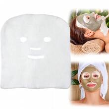 100 miếng mặt nạ cotton mềm mại đã được cắt sẵn - Thích hợp cho phụ nữ, bé gái chăm sóc da, spa, thẩm mỹ viện. - Nhiều màu - Xem 6