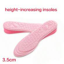 زوج من نعال EVA للنساء، نعل داعم للقوس، نعل زيادة الارتفاع غير مرئي (نعل زيادة الارتفاع، خفيف الوزن، يمكن تقليمه حسب الحاجة)