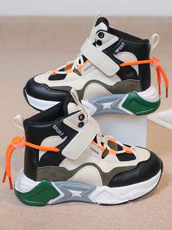 Girls' Sports Shoes, 2025 New Spring & Autumn Casual Chunky Sneakers, Children Soft Bottom Shoes, Toddler/Little Kid