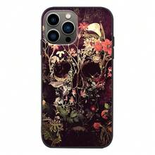 Suitable For IPhone 16 Foreign Trade  Boys And Girls Halloween Rose Skull Pirate  Dark Horror Phone Case - 211224KL-16 - View 2