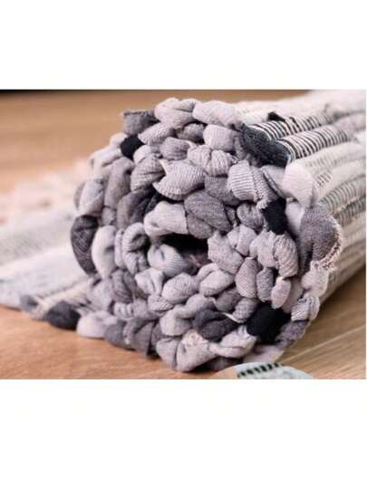 Nordic made Woven Pure Katoenen Long Tafel Runner, Sofa Cushion, Vloer Mat, Vloerkleed view 4