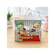 SNOOPY 1个史努比图案纸巾盒，PU皮革材质，款式随机，家用/车载纸巾盒，圣诞礼物，圣诞装饰品 - 彩色 - 查看 7