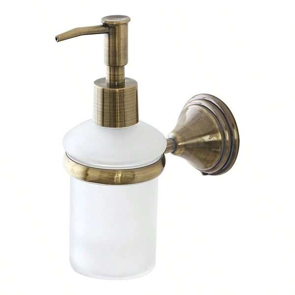 Portasciugamani da parete 40 cm, finitura bronzo, completo di kit di fissaggio serie Iris