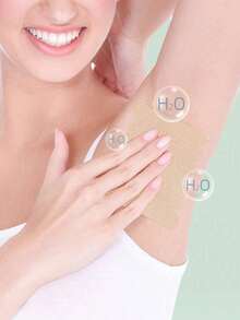 5/10/20/30/40/50片装腋下吸汗贴，隐形透气吸汗贴，运动吸汗贴，高效透气，隐形吸汗，轻薄吸汗，舒适无异味，使用方便，男女皆宜，适合炎热夏季旅行、运动、户外活动等场合的身体护理。 - 均碼 - 查看 3