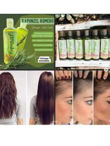 Aceite De Romero Rapunzel Nutrición Y Antifrizz 125ml repara y ayuda al crecimmiento de cabello - Verde - Ver 3