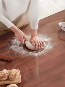 1pc 1.5mm High-Transparency Crystal Clear Table Protector Durable Easy To Clean Rectangle Vinyl Table Mat Waterproof Oil-Proof Plastic Table Protector PVC Tablecloth Protector Cut-To-Fit Multiple Sizes Available Restaurant Bar Kitchen Baking Office Bathroom Vanity Nightstand Computer Desk Writing Desk Desktop - Multicolor - View 4