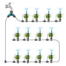 Drip Irrigation Kit, Garden Watering System With Quick Connectors,97FT Automatic Irrigation System With 12mm 6mm Irrigation Tubing Hose, Misting Watering System Outdoor Plants - nhỏ giọt và phun sương - Xem 9