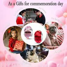 MICOO 925 Sterling Silver Charms For Bracelets,Fashion DIY Dangle Pendants Beads Simulated Birthstone Charms,Birthday Gifts For Women,2RedandPinkCharms - 2個紅色和粉紅色的飾品 - 查看 6