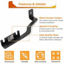 Traction Winch Accessories - Trench Light Bar Bracket - View 2